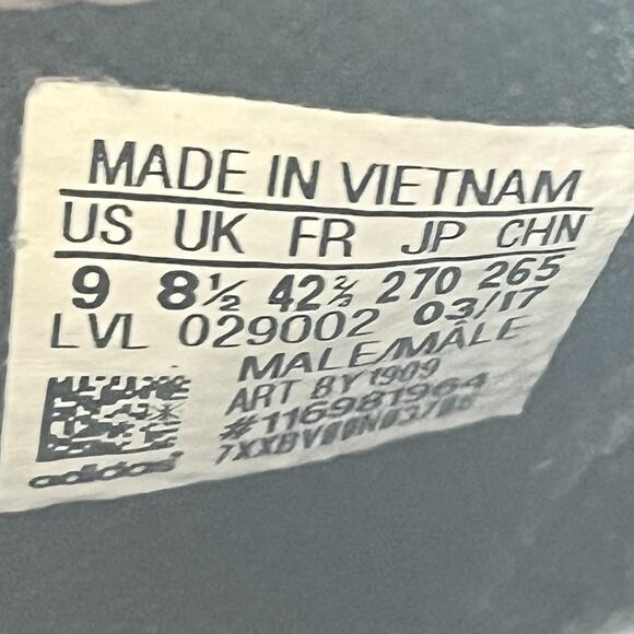 Adidas NMD XR1 Core Black Lace Up Lightweight Lifestyle Shoes BY1909 Mens Size 9 - Picture 9 of 10